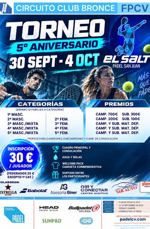 TORNEO 5º ANIVERSARIO EL SALT